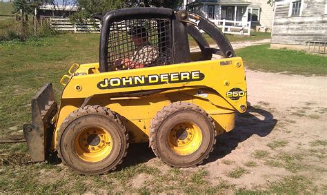 2000 john deere skid steer 250|john deere 250 hydraulic fluid.